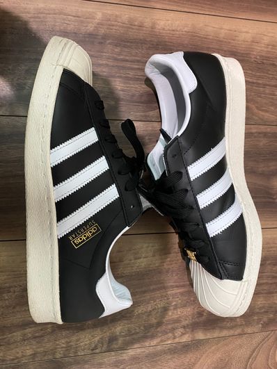 A BATHING APE × adidas Superstar "Black"