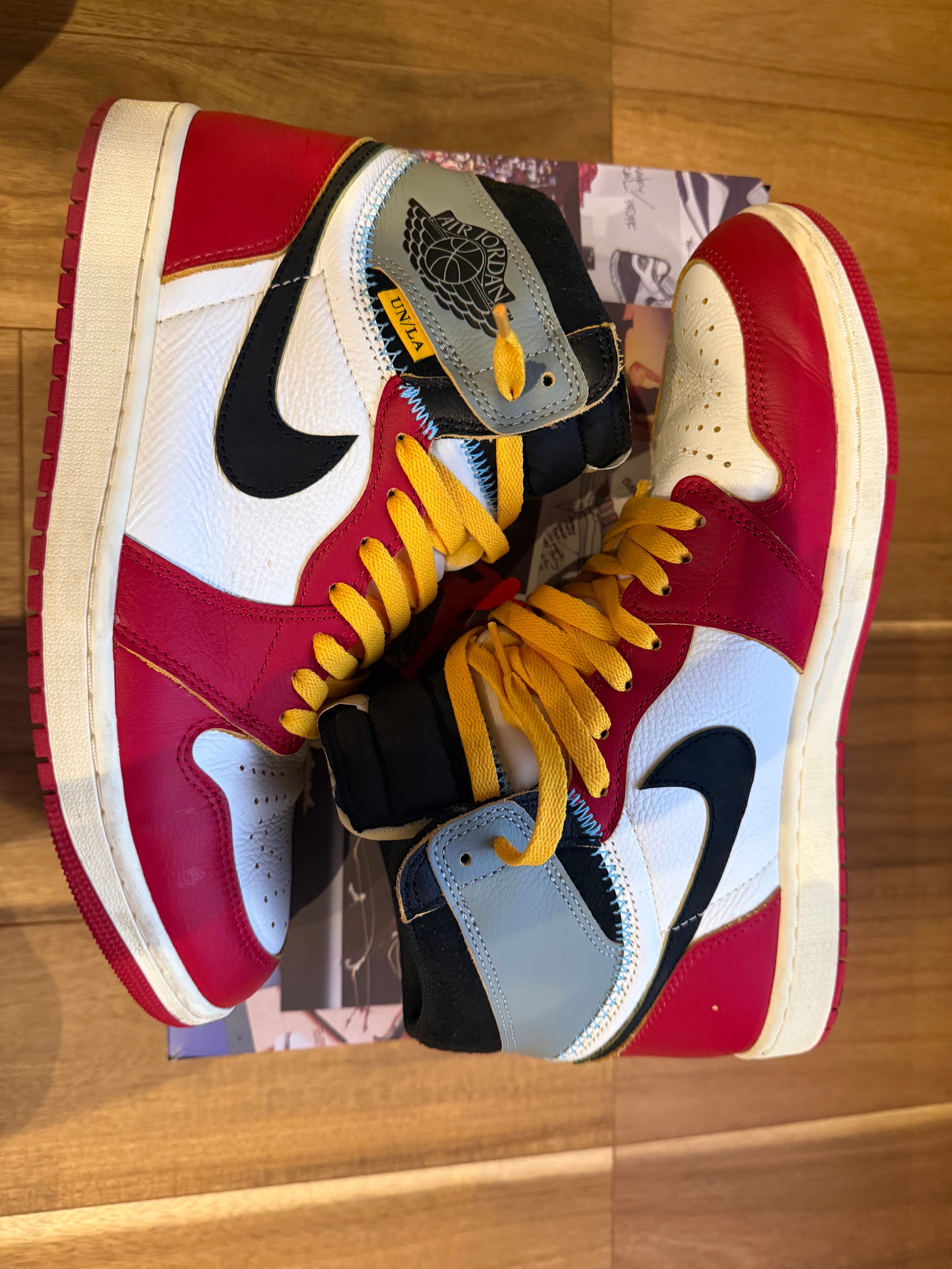 UNION × Nike Air Jordan 1 Retro High OG "Chicago/Shadow"