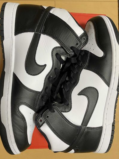Nike Dunk High "Black and White"