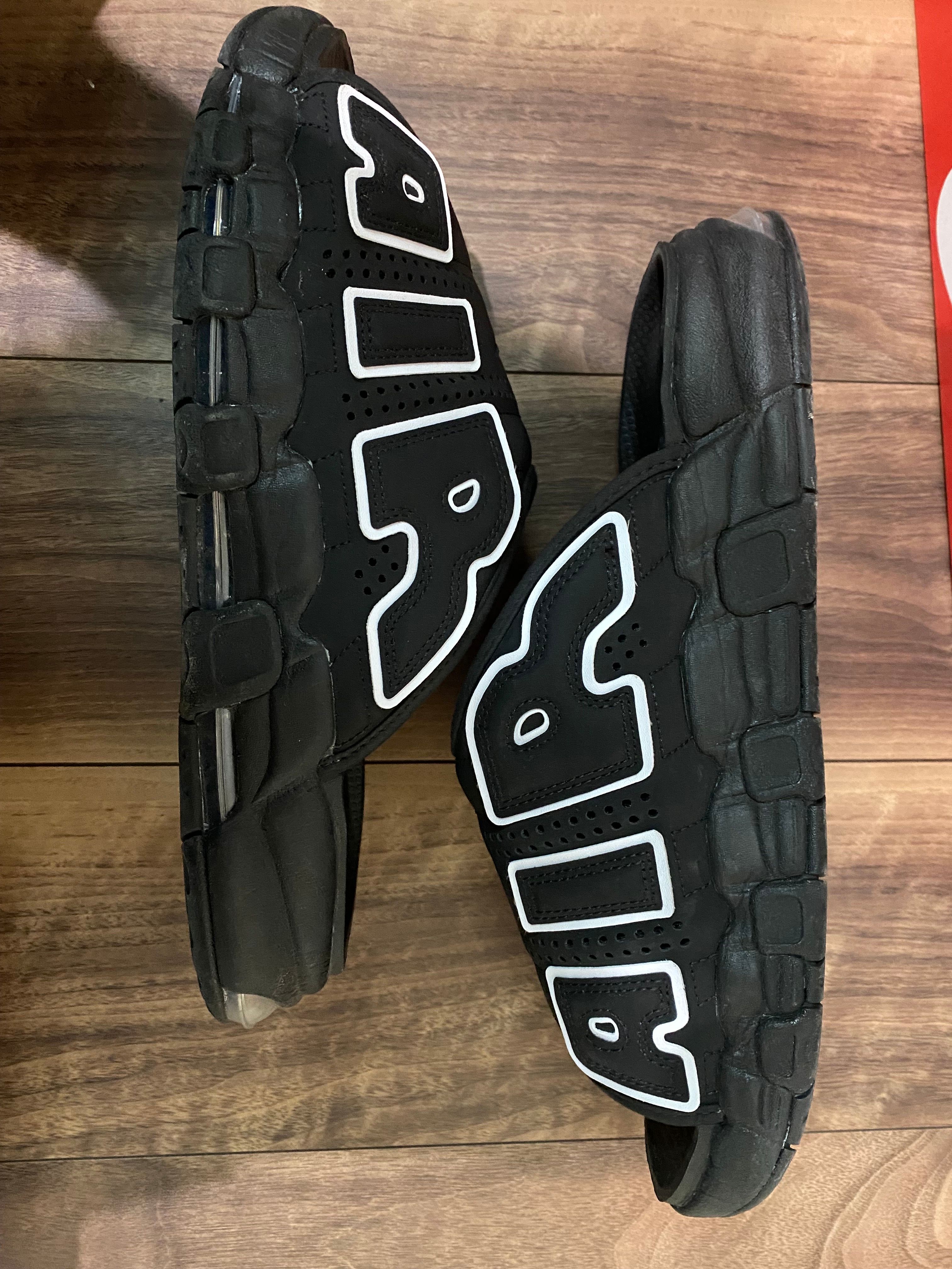 Nike Air More Uptempo Slide "Black" (DV2132-001/DV2137-001)
