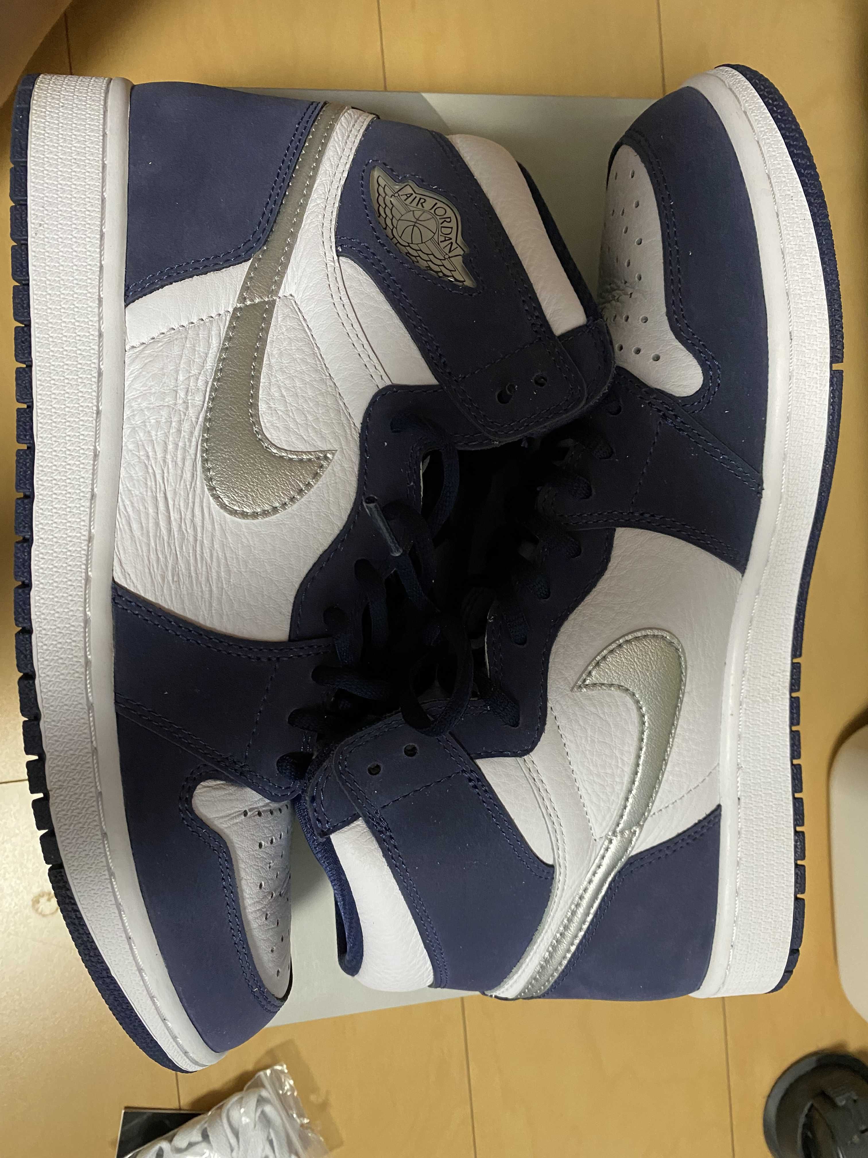 Nike Air Jordan 1 High OG CO.JP "White/Midnight Navy" (2020)(ブリーフケースなし)