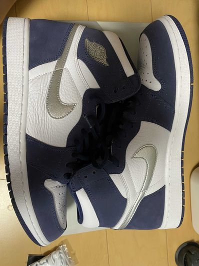 Nike Air Jordan 1 High OG CO.JP "White/Midnight Navy" (2020)(ブリーフケースなし)