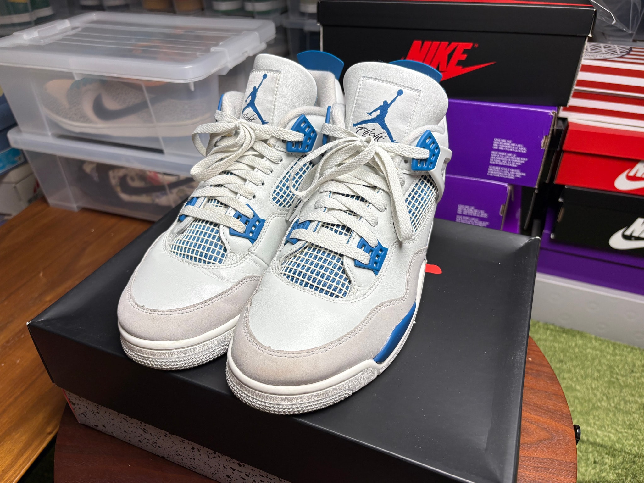 Nike Air Jordan 4 Retro "Industrial Blue"
