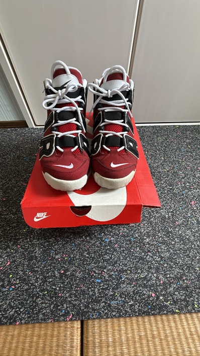 Nike Air More Uptempo ’96 "Black and Varsity Red" (2021)