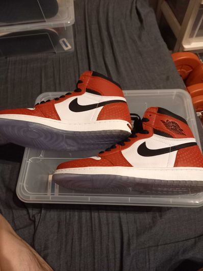 Spiderman × Nike Air Jordan 1 Origin Story "Gym Red/White/Photo Blue/Black"