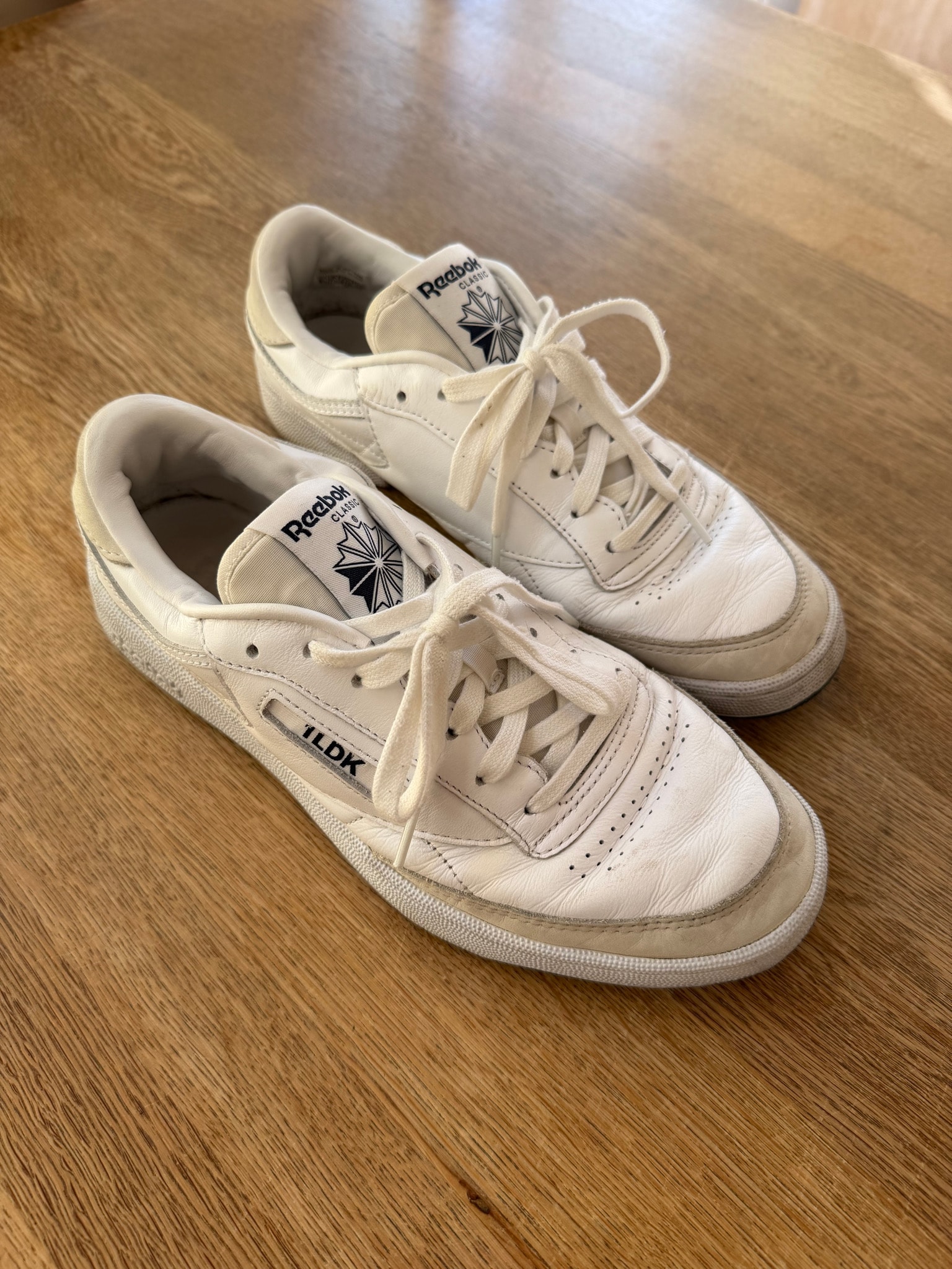 1LDK × REEBOK CLUB C 85 "WHITE/NAVY"