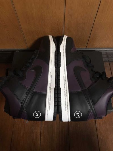 Fragment × Nike Dunk High City Pack "Beijing" (2021)