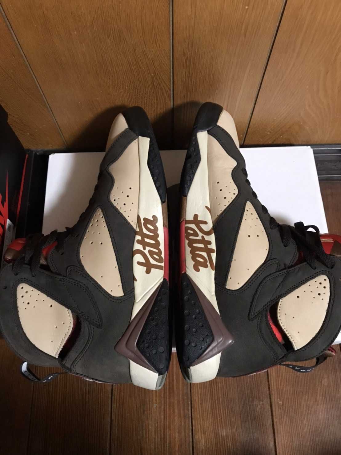 Patta × Nike Air Jordan 7 OG "Brown"