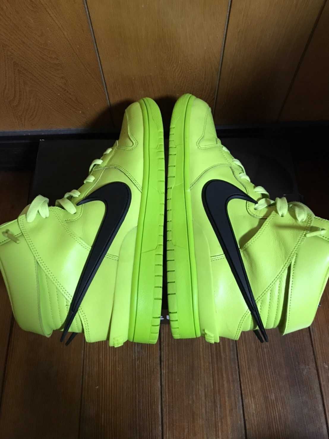 AMBUSH × NIKE DUNK HIGH "FLASH LIME"