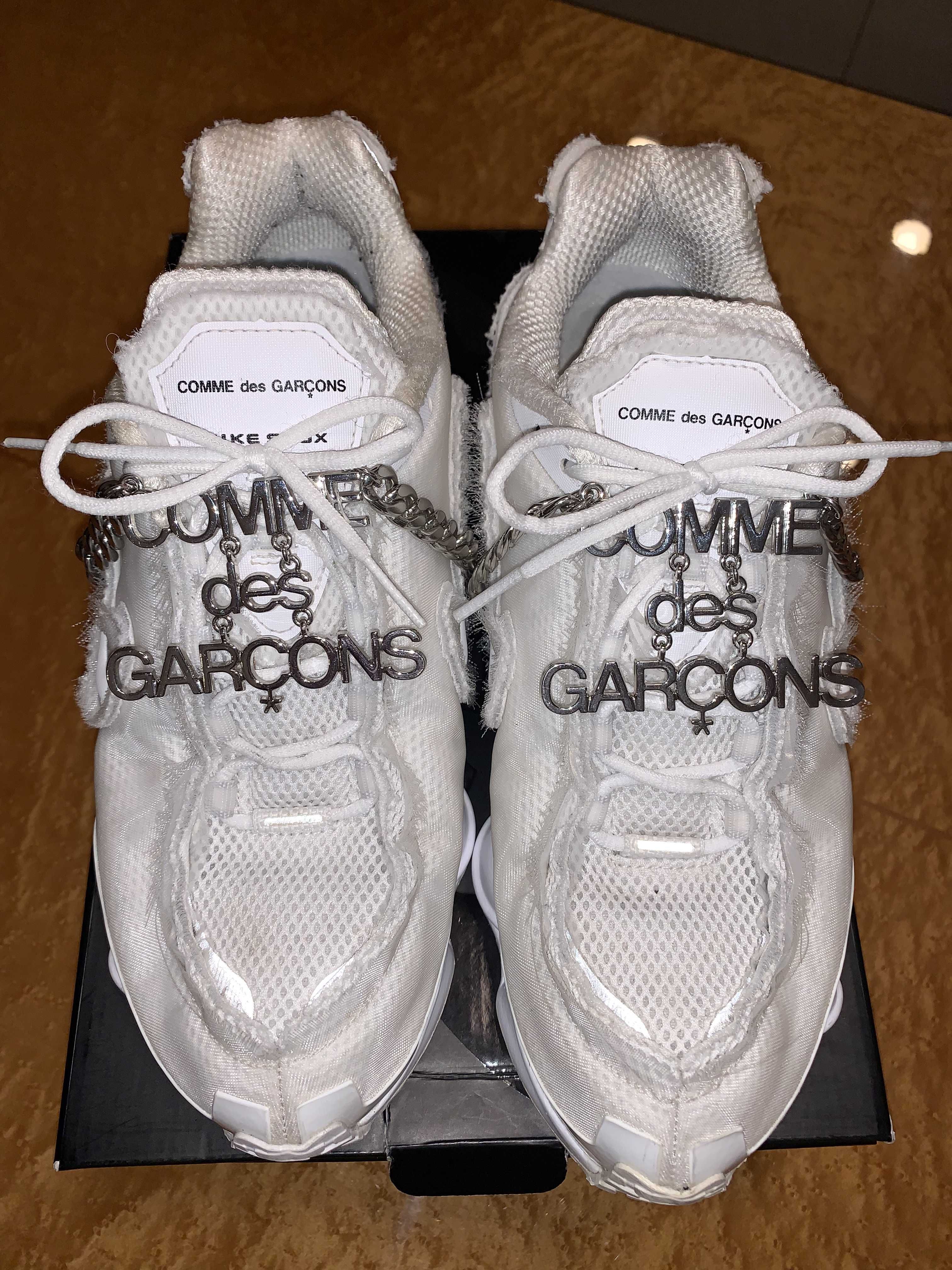 COMME des GARCONS × Nike Women's Shox TL "White"