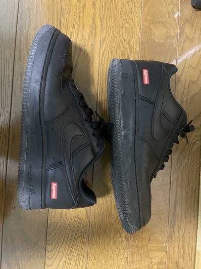Supreme × Nike Air Force 1 Low "Black"