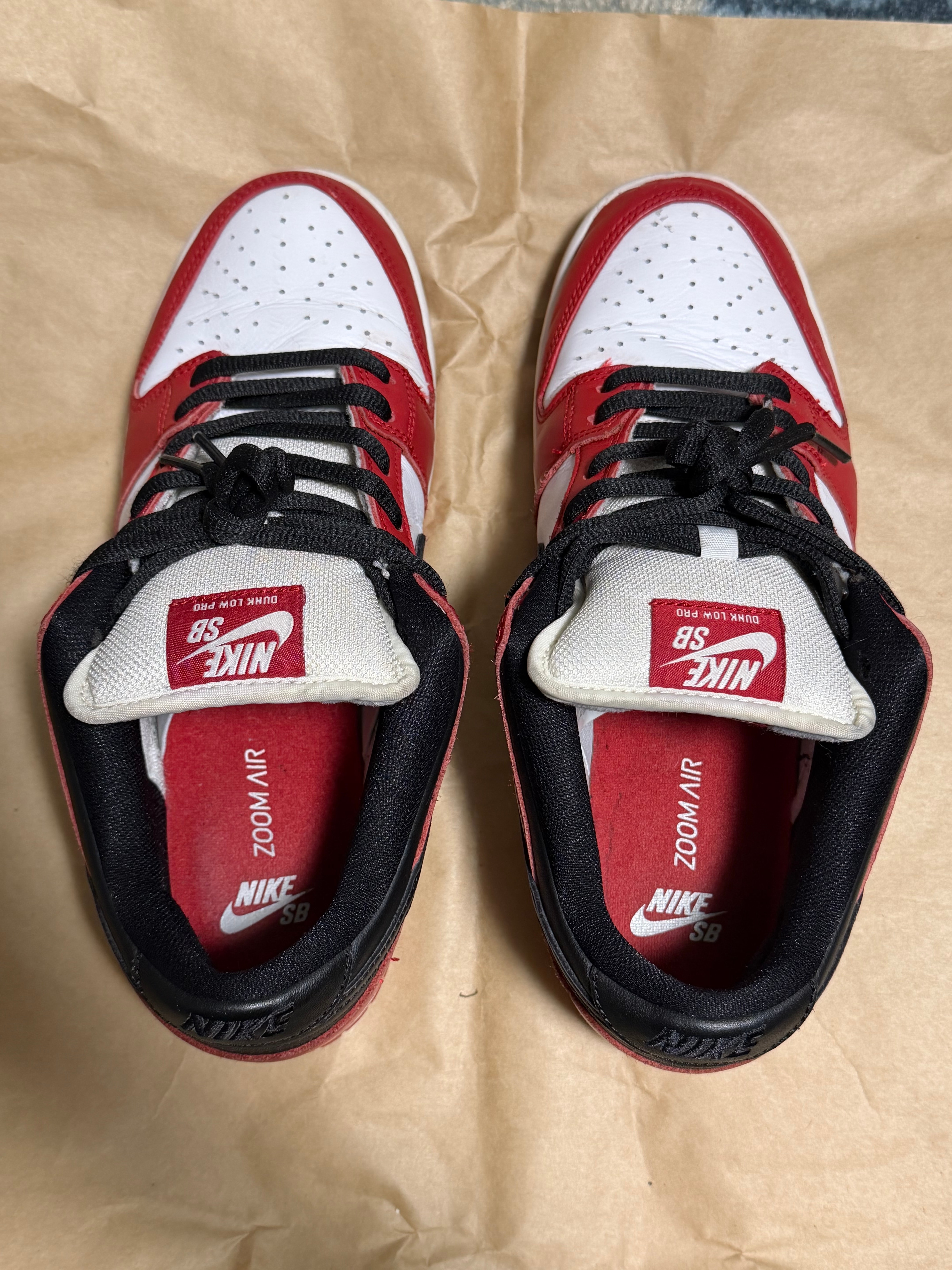 Nike SB Dunk Low Pro "J-Pack Chicago/Varsity Red and White"