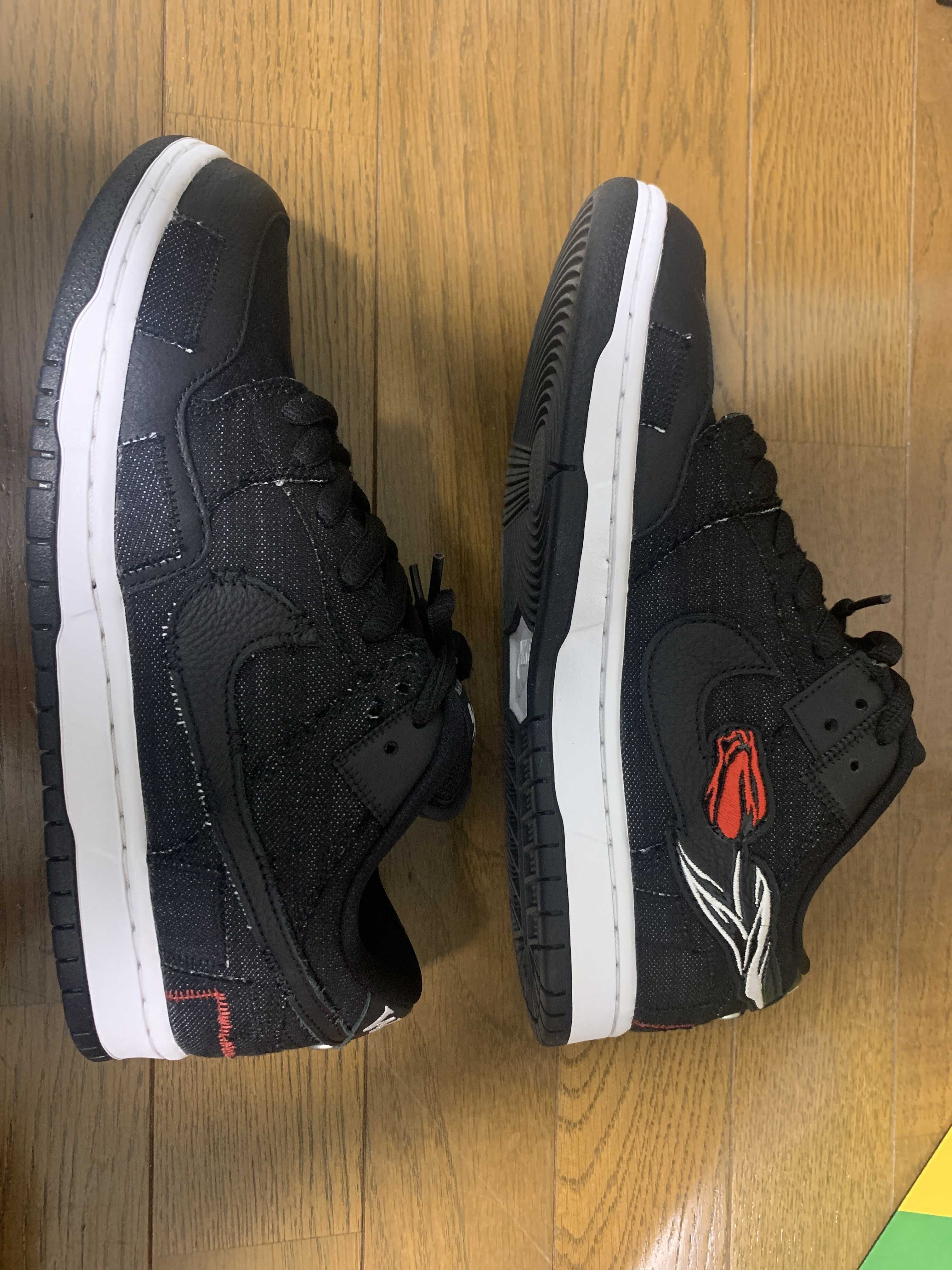 Wasted Youth × Nike SB Dunk Low "Black Denim" / VERDY