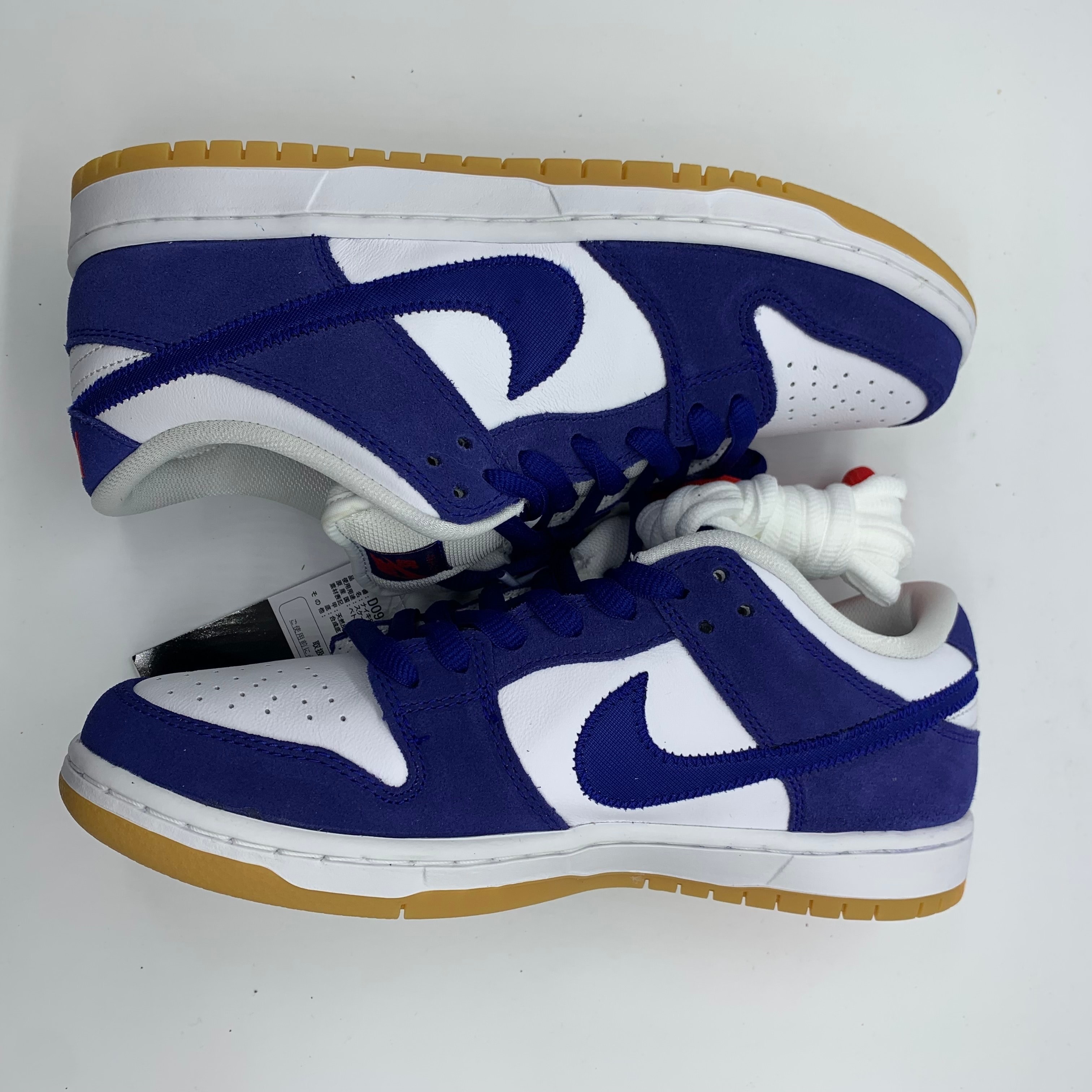 Nike SB Dunk Low "Los Angeles Dodgers/Deep Royal Blue"