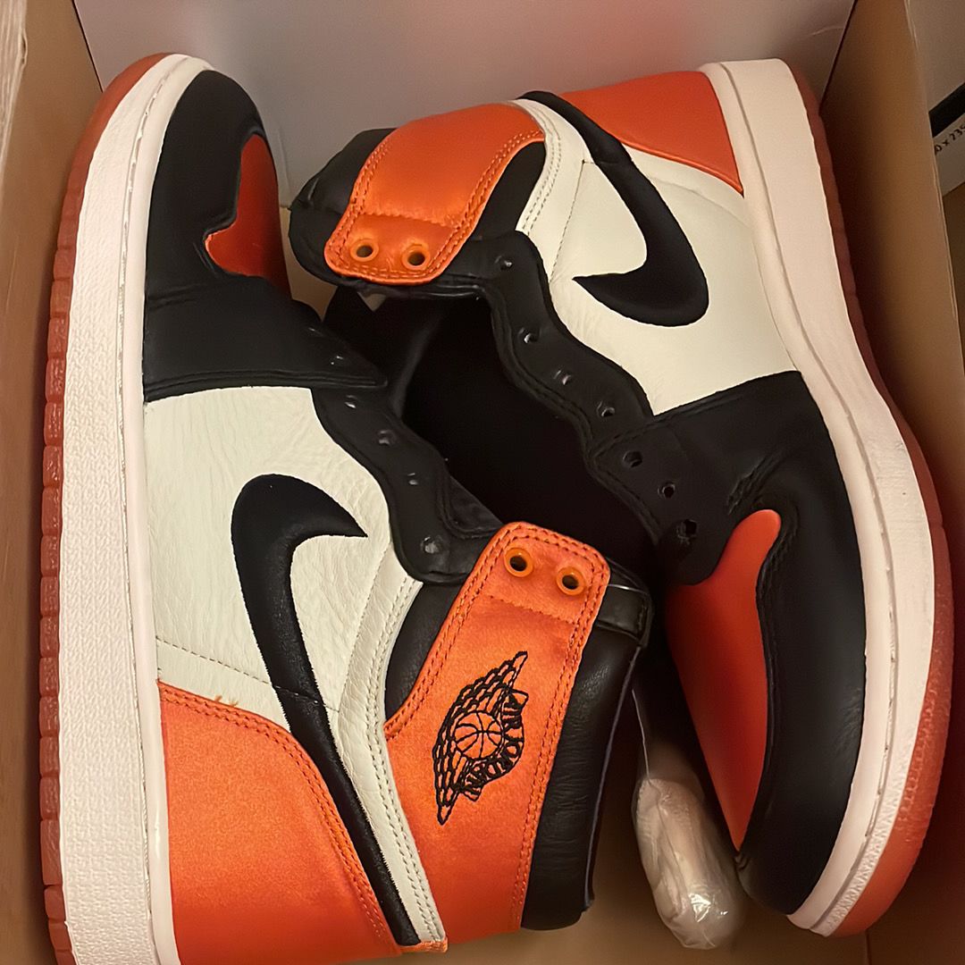 Nike Women's Air Jordan 1 High "Satin Shattered Backboard"