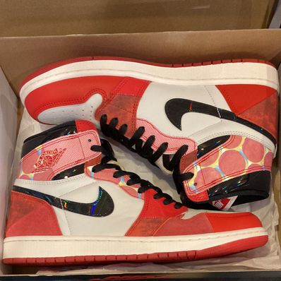 Spider-Man × Nike Air Jordan 1 Retro High OG SP "Spider-Man: Across the Spider-Verse/University Red"