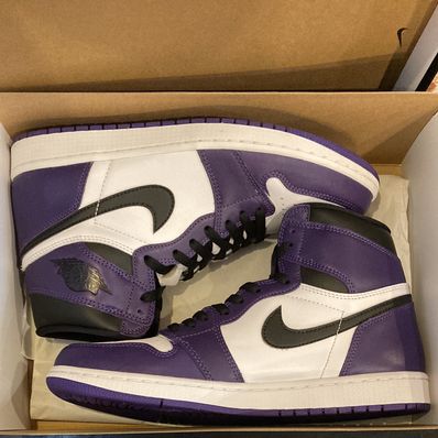 Nike Air Jordan 1 Retro High OG "Court Purple White/Black" (2020)