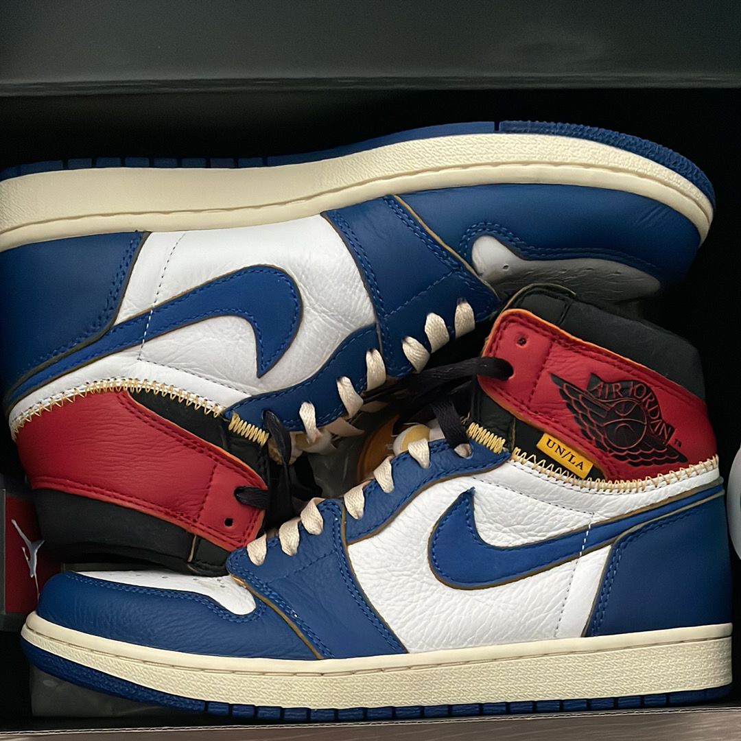 Union × Nike Air Jordan 1 Retro High OG NRG "Storm Blue/Varsity Red"