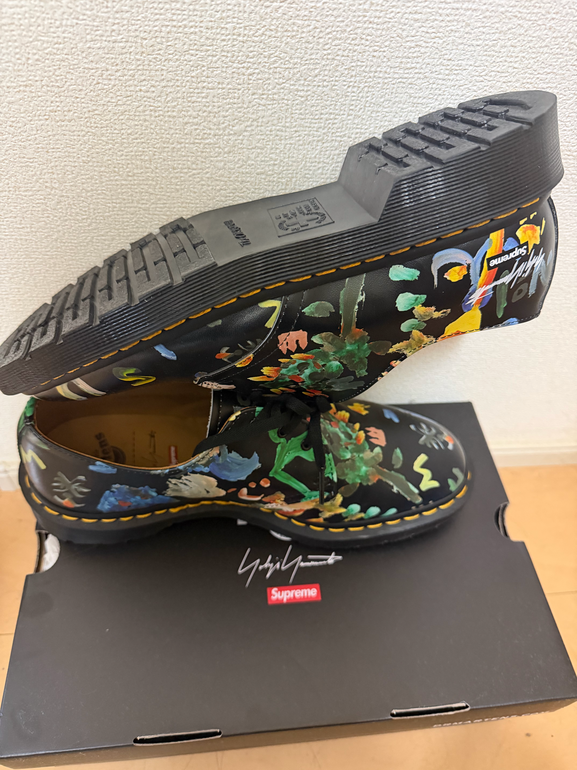 Yohji Yamamoto × Supreme × Dr.Martens 3eye-Shoe "Black"