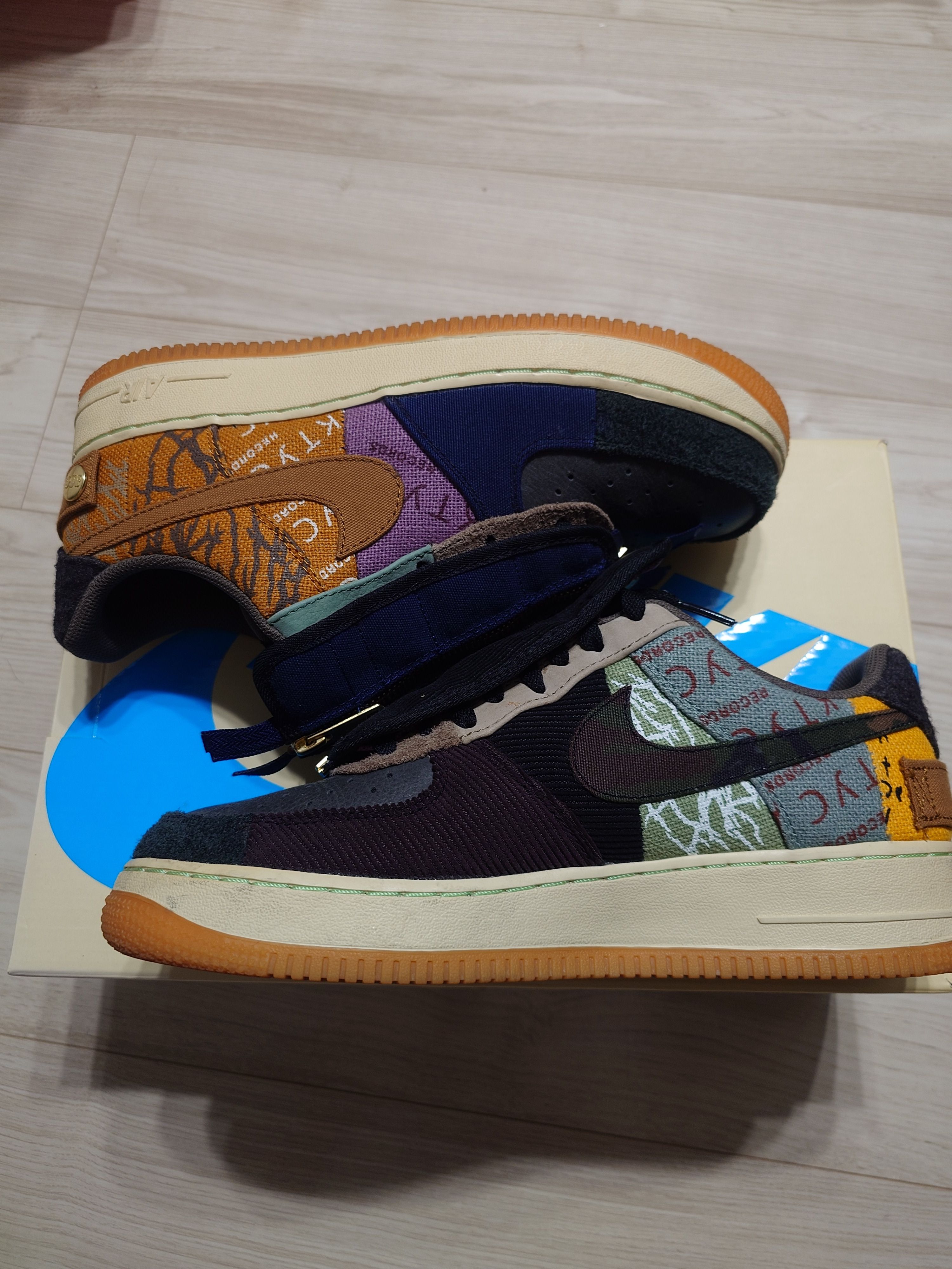 Travis Scott × Nike Air Force 1 Low Cactus Jack "Multi Color"