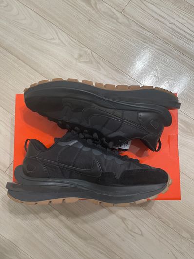 sacai × Nike VaporWaffle "Black Gum"