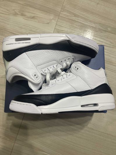 Fragment × Nike Air Jordan 3 "White/Black"