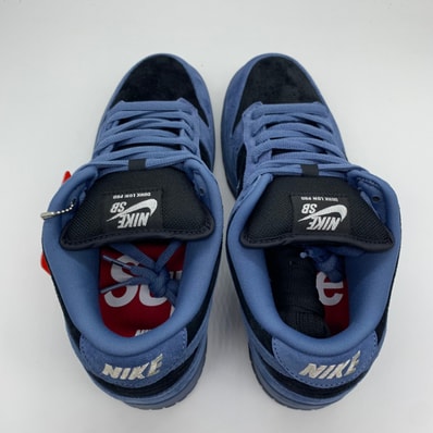 Supreme × Nike SB Dunk Low "Ocean Fog" (North America Exclusive) (25FW Week2)