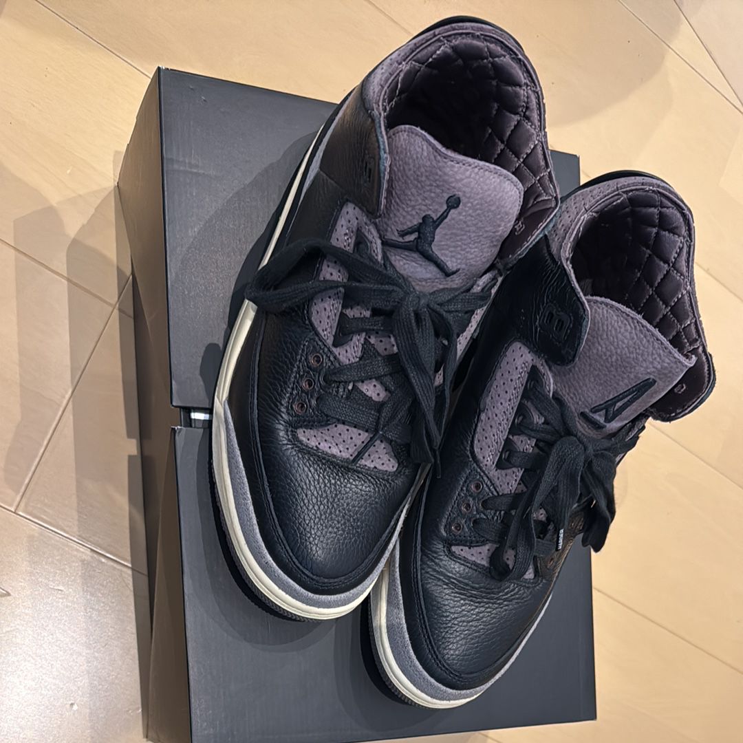 A Ma Maniere × Nike Women's Air Jordan 3 Retro OG SP "Black and Flat Pewter/WYWS"