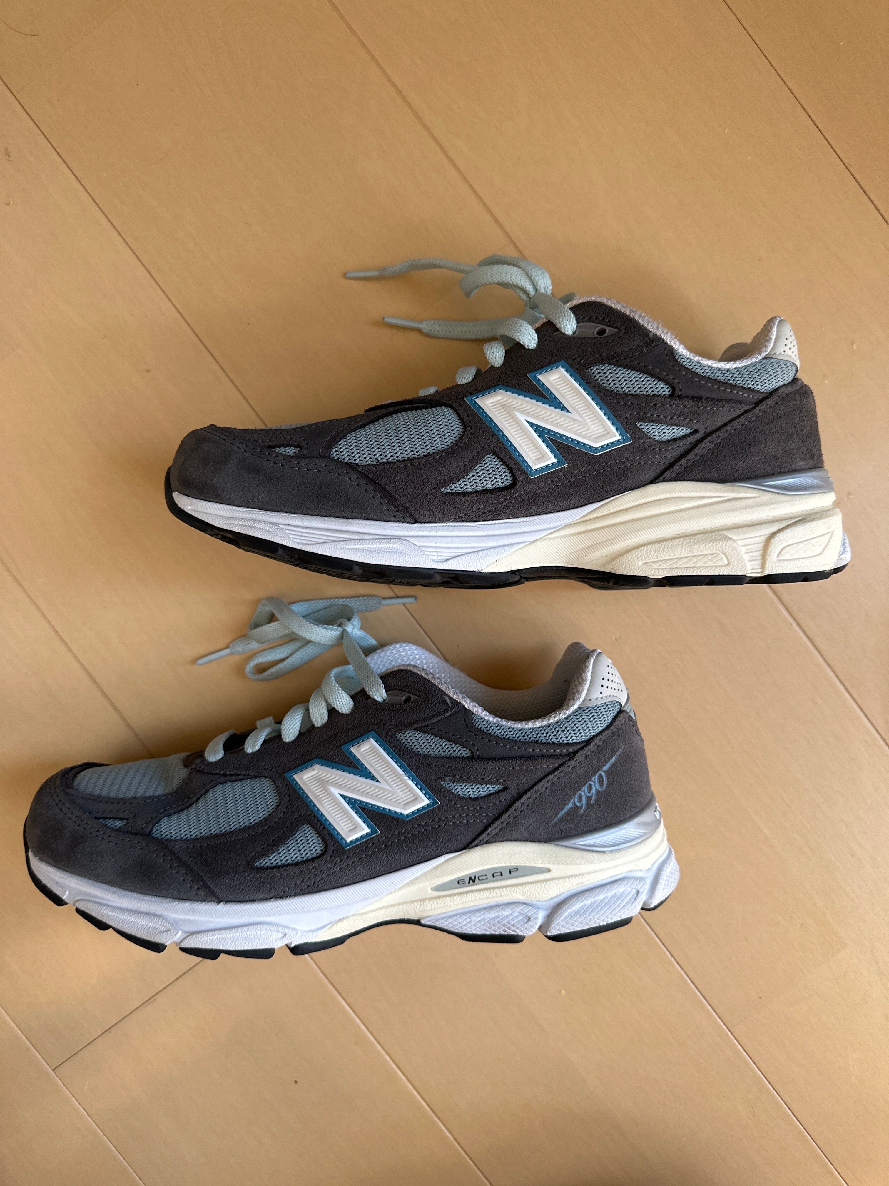 KITH × New Balance 990V3 "Steel Blue"