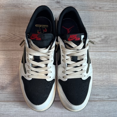 Travis Scott × Nike Women's Air Jordan 1 Low OG "Medium Olive"