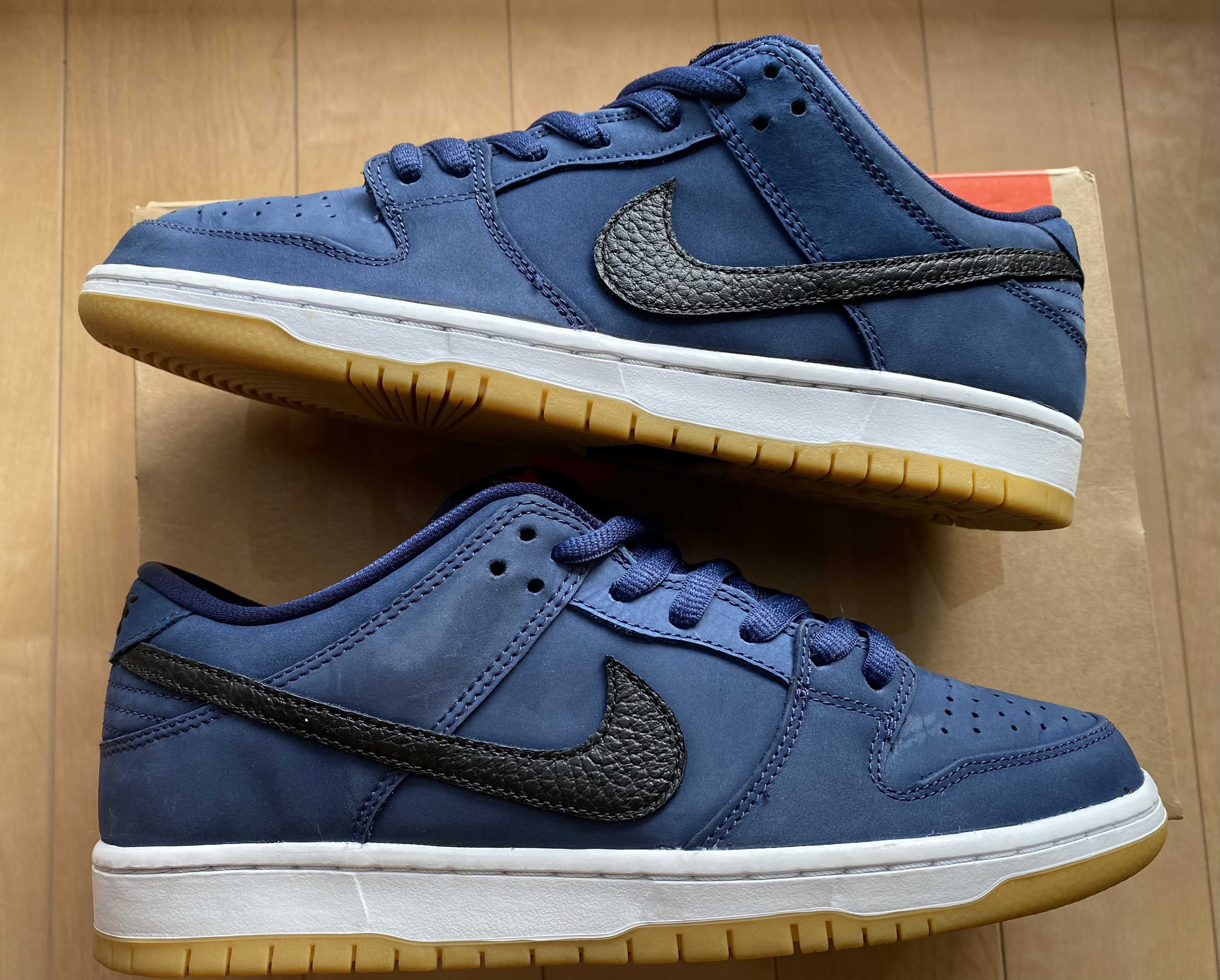 Nike SB Dunk Low Orange Label "Obsidian/Black-Light Gum Brown"