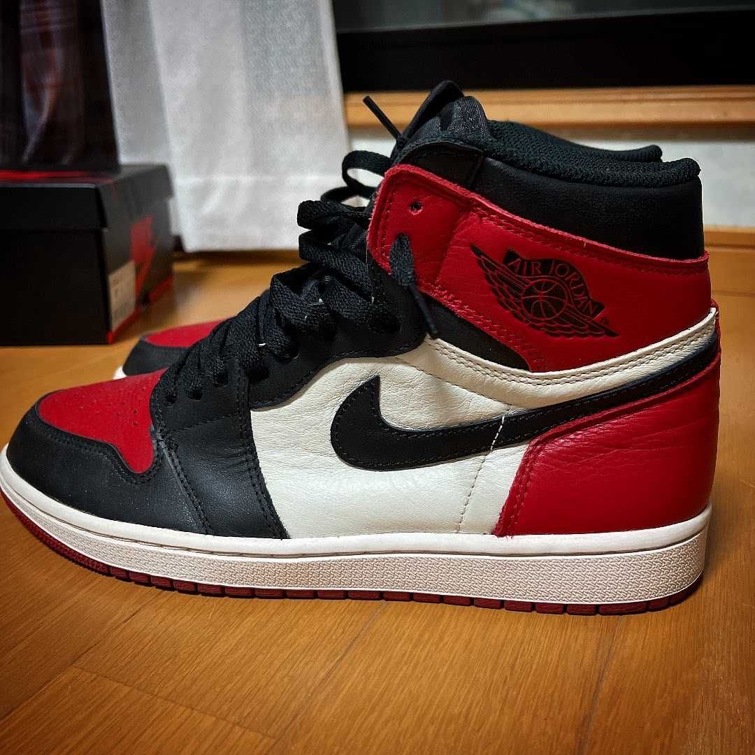 Nike Air Jordan 1 Retro High OG "Bred Toe"