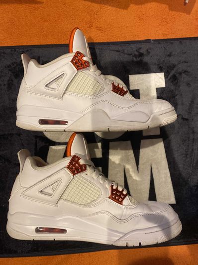 Nike Air Jordan 4 Retro "White/Team Orange"