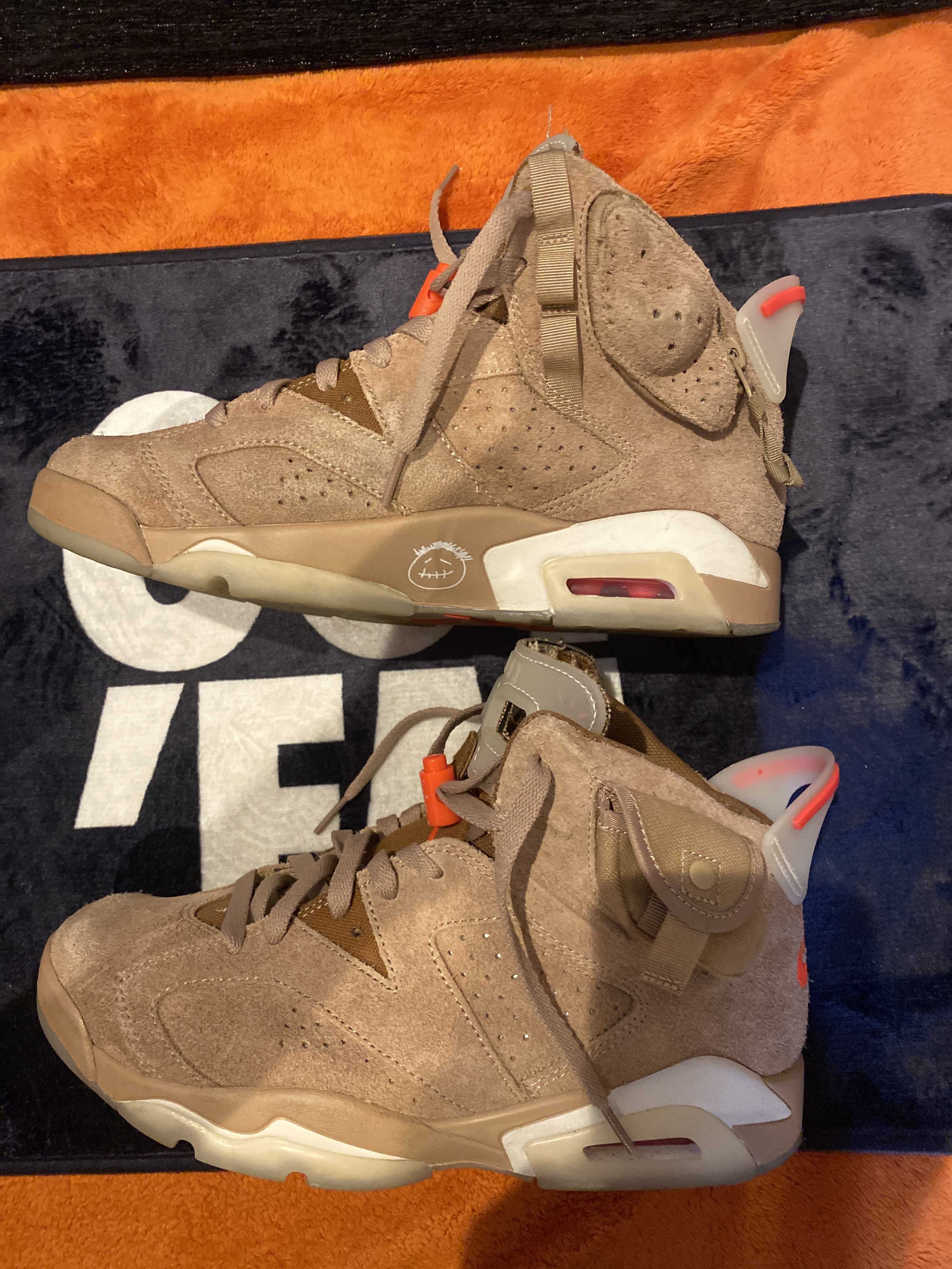 Travis Scott × Nike Air Jordan 6 "British Khaki"