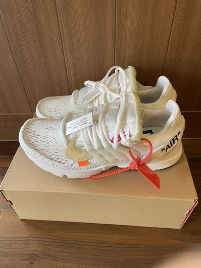Off-White × Nike Air Presto "White/Black/Cone"