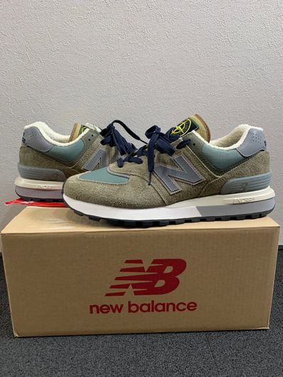 Stone Island × New Balance 574 Legacy "Green"