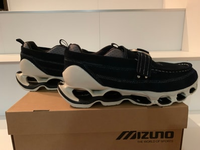 SETSUMASA KOBAYASHI × Mizuno Wave Prophecy Ring Moc "Black/Light Grey"