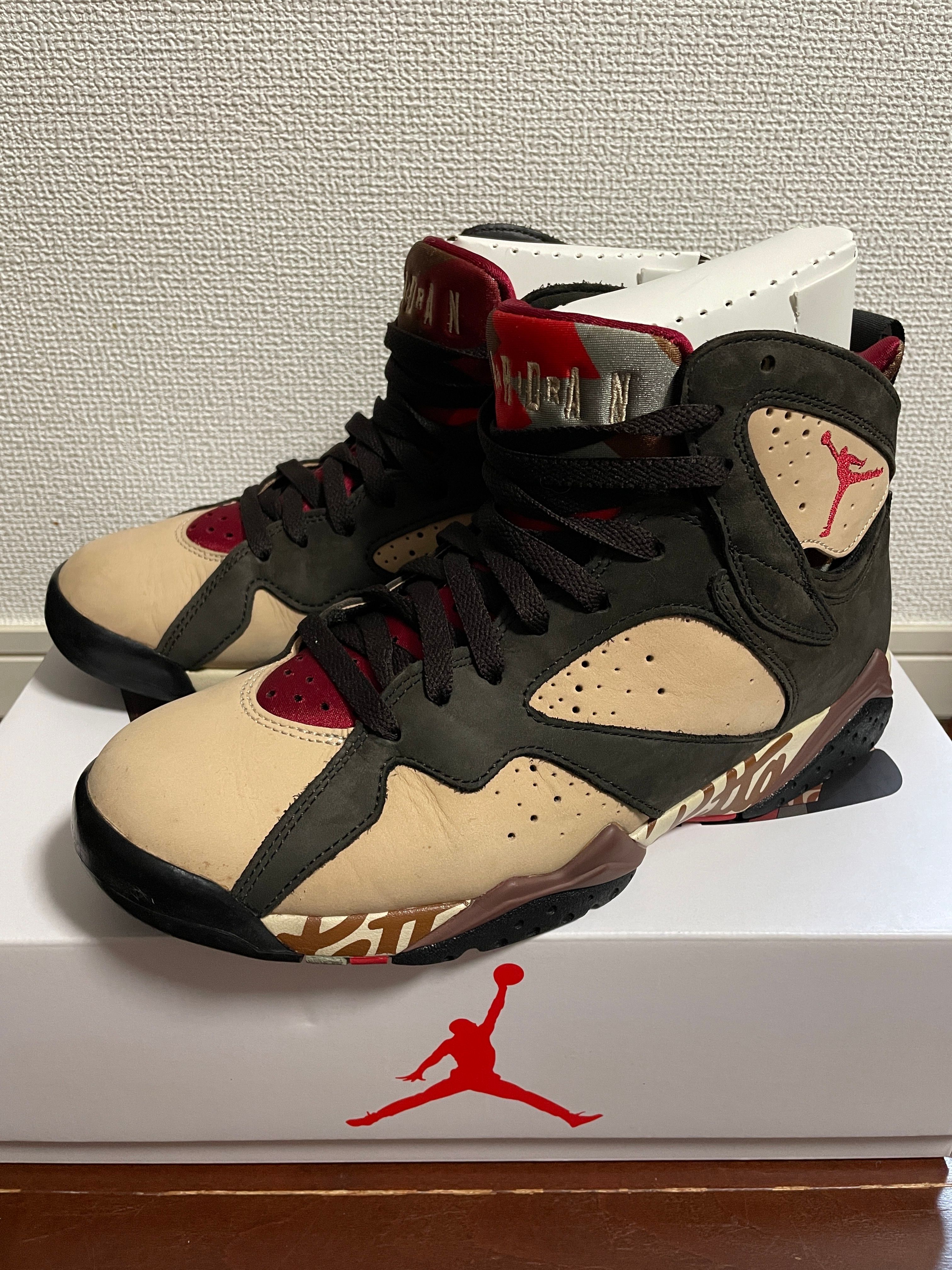 Patta × Nike Air Jordan 7 OG "Brown"