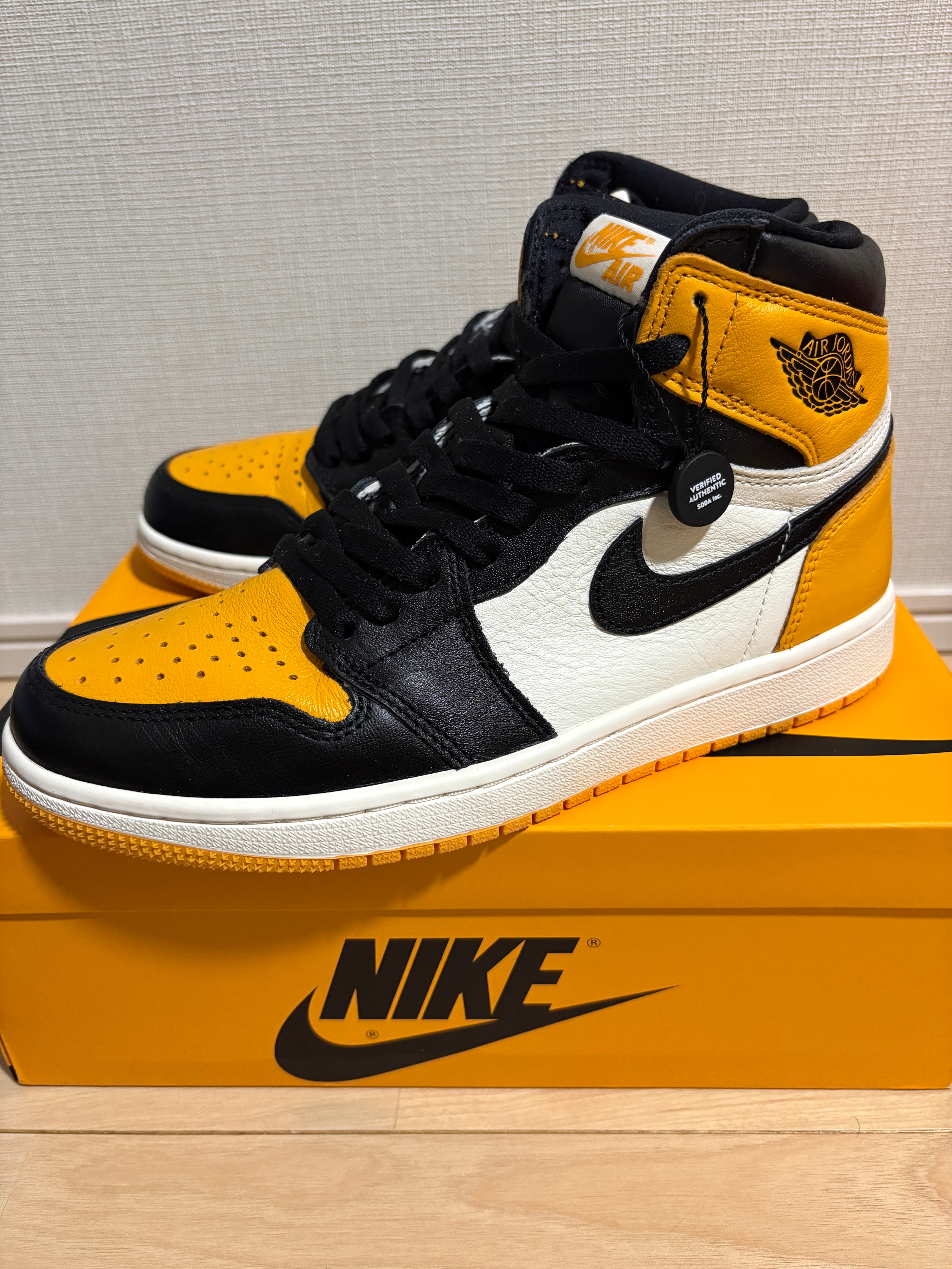 ナイキ エアジョーダン1 レトロ ハイ OG "タクシー"