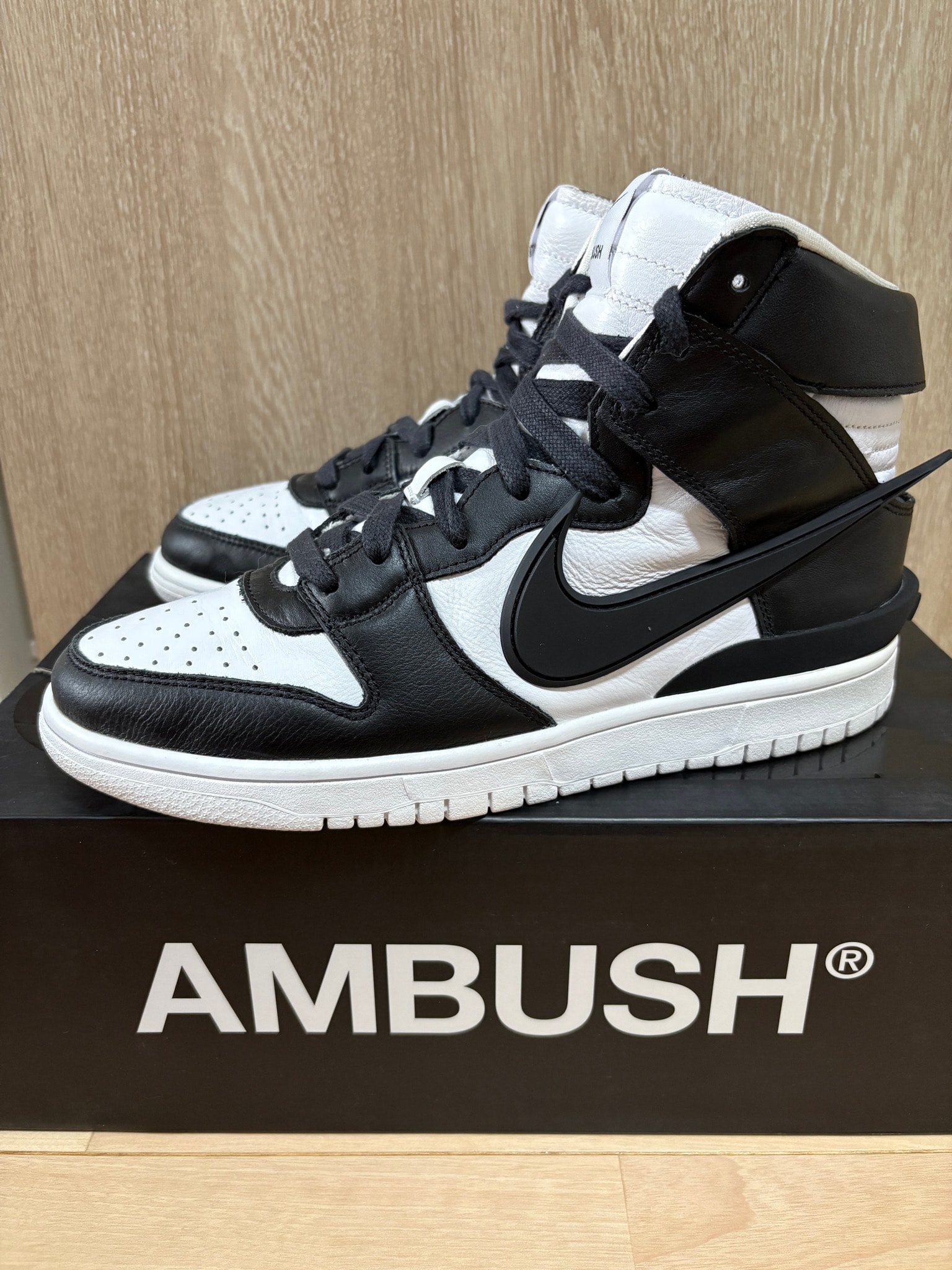 AMBUSH × Nike Dunk High "Black"