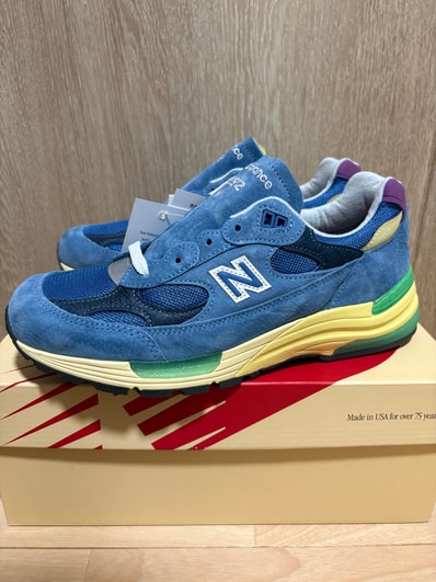 New Balance 992 "Sea Stone/Green Apple"
