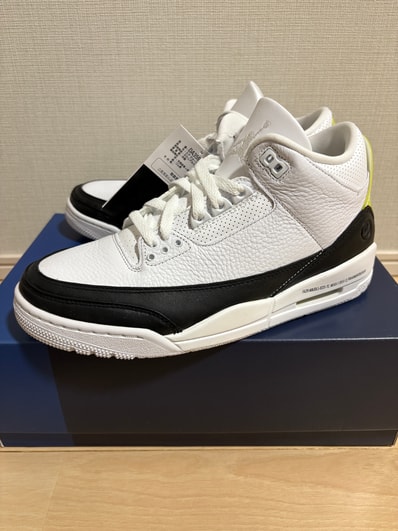 Fragment × Nike Air Jordan 3 "White/Black"