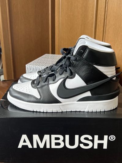 AMBUSH × Nike Dunk High "Black"