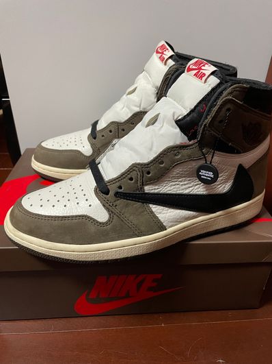 Travis Scott × Nike Air Jordan 1 Retro High OG TS SP "Sail/Dark Mocha"