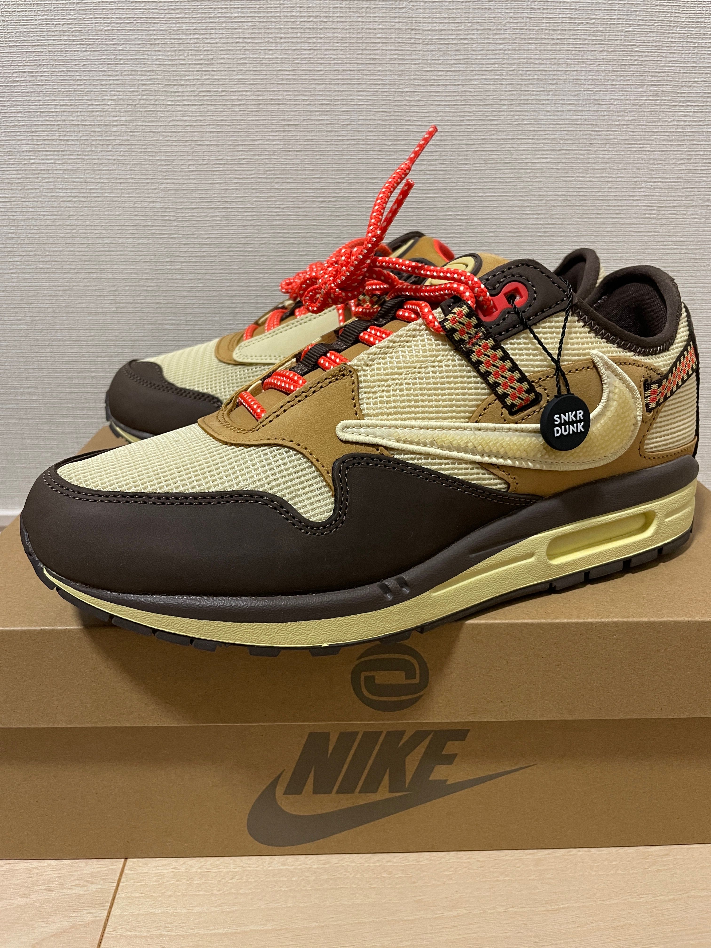 Travis Scott × Nike Air Max 1 "CACT.US Brown"