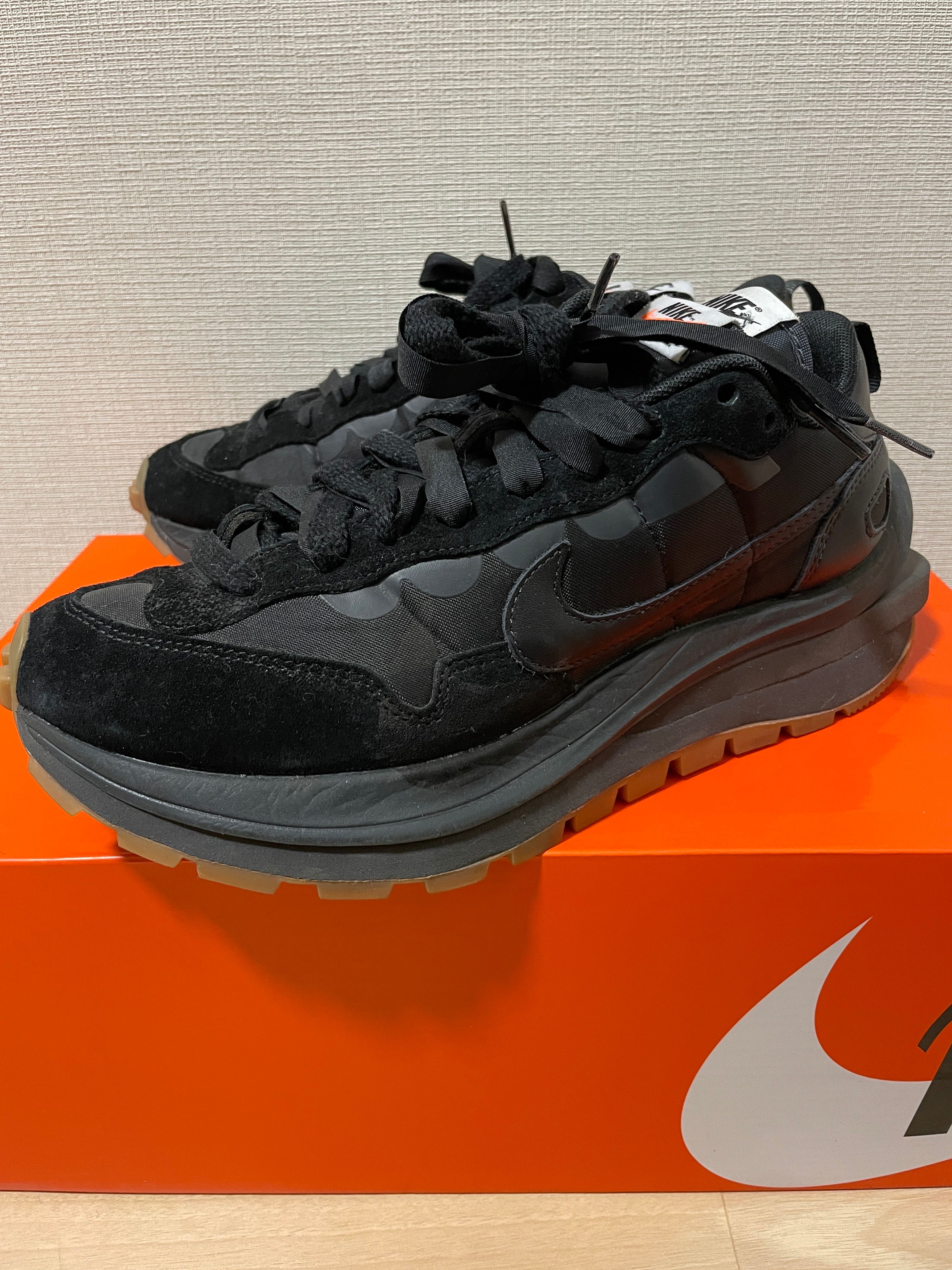 sacai × Nike VaporWaffle "Black Gum"