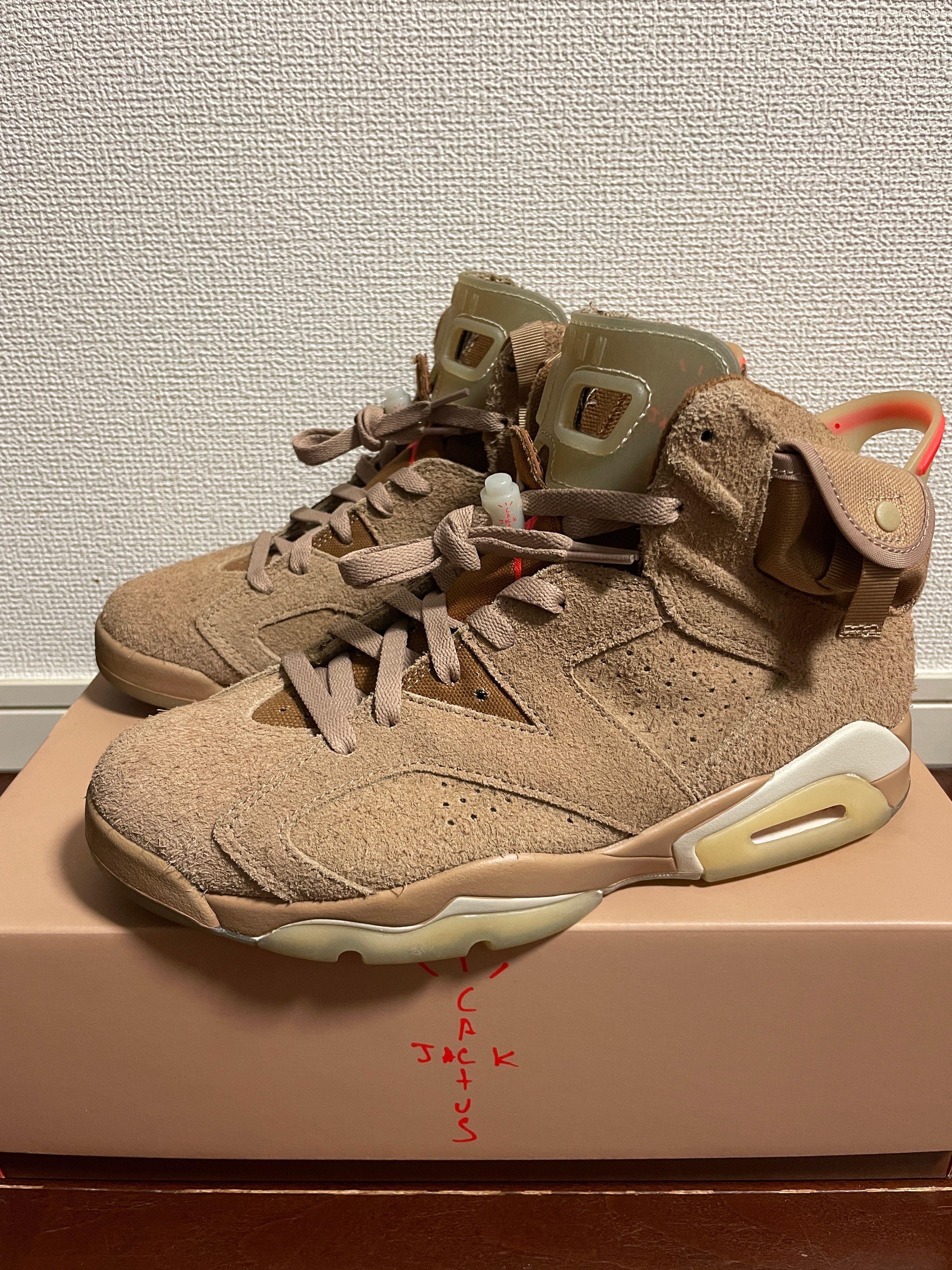Travis Scott × Nike Air Jordan 6 "British Khaki"