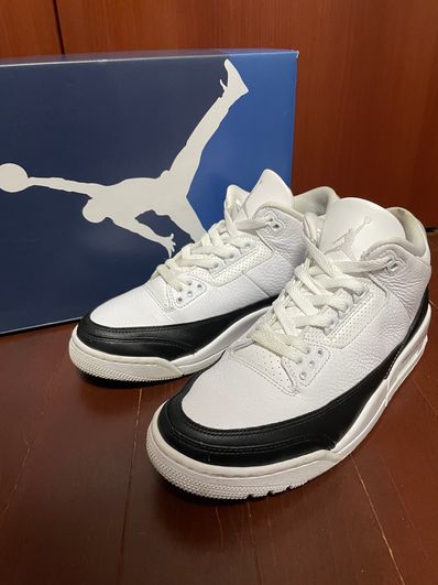 Fragment × Nike Air Jordan 3 "White/Black"