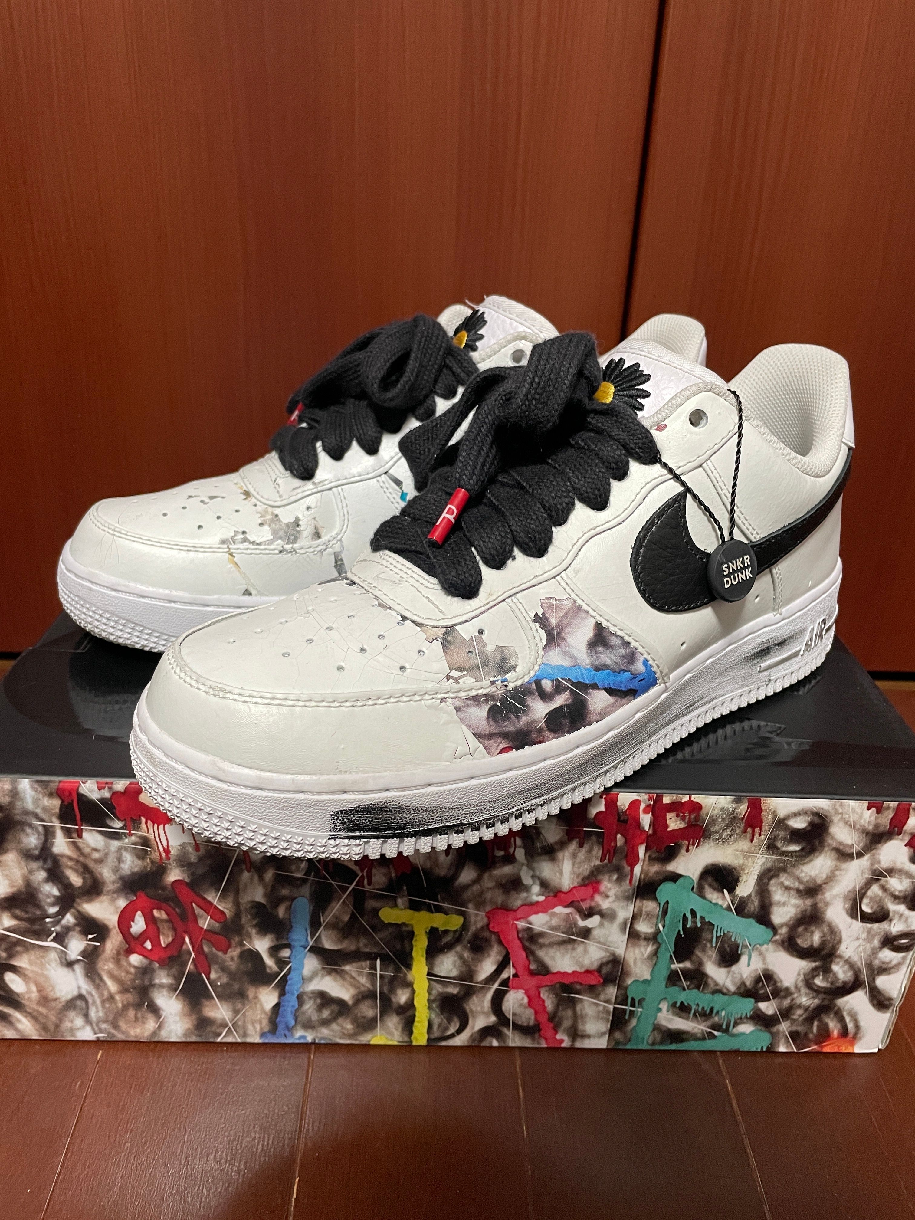 PEACEMINUSONE × Nike Air Force 1 Low "Para-noise/White/Black" / G-DRAGON