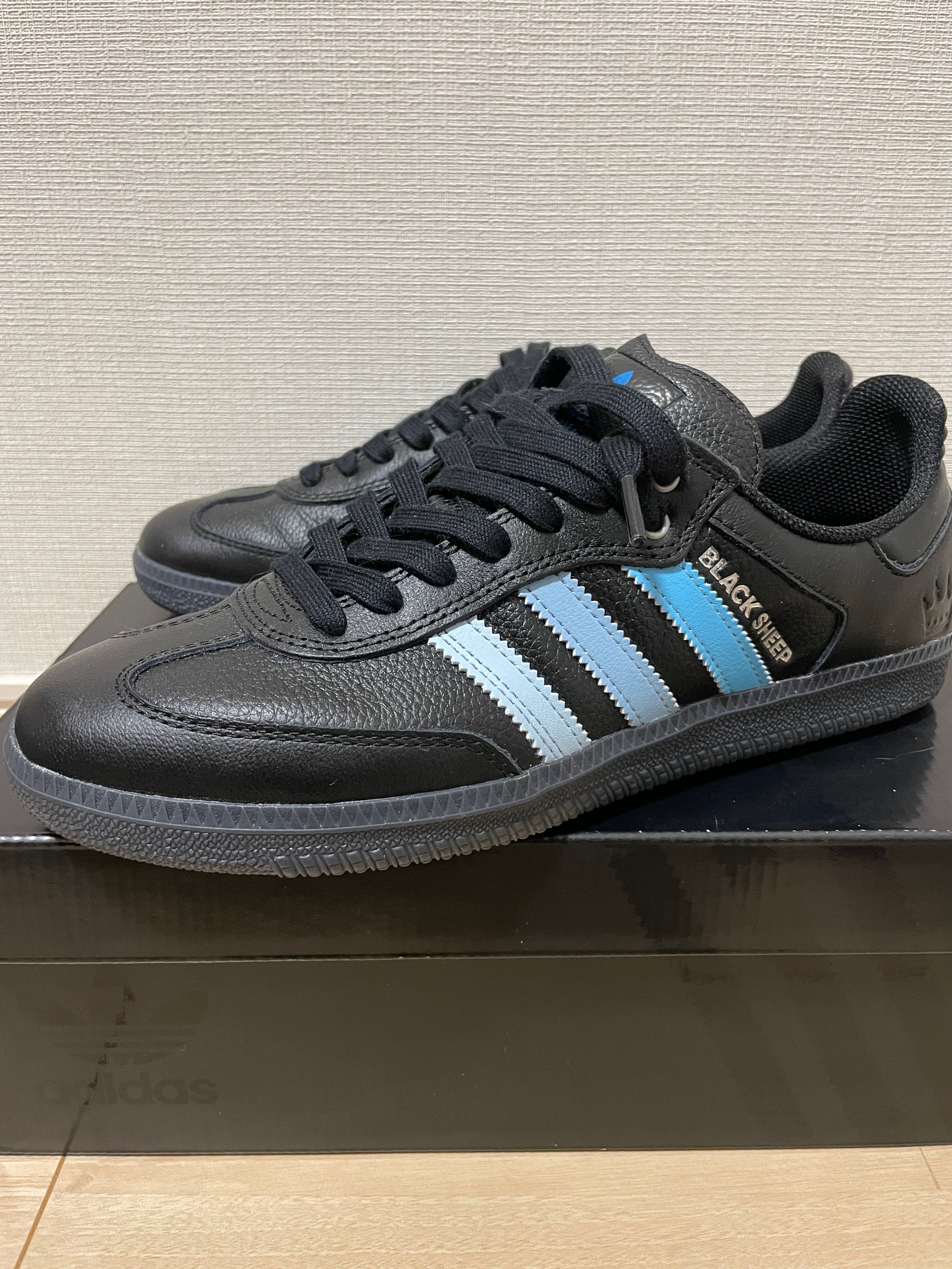 Charlotte FC × Black Sheep Skate Shop × adidas Samba ADV "Core Black/Footwear White/Ice Blue"
